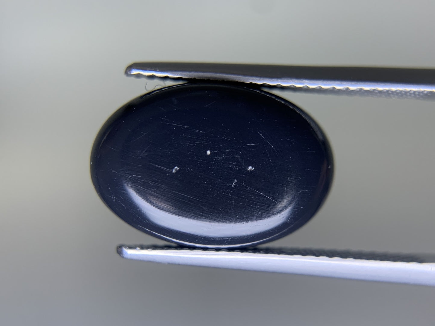 ブラックオパール 6.059ct 中央宝石ソーティング付き 16.2㎜×11.1㎜×4.6㎜ ルース（ 裸石 ） 3744Y