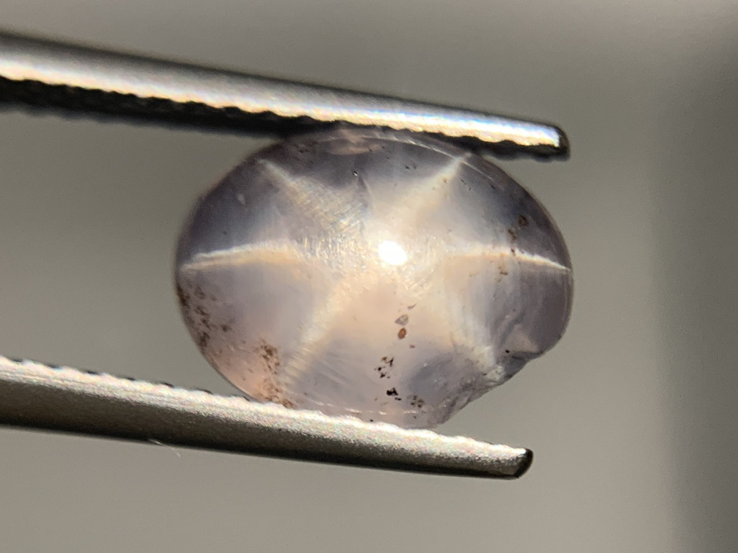 スターサファイア 3.096ct 宝石ソーティング付き 9.1㎜×7.1㎜×4.9㎜ ルース（ 裸石 ） 3767Y