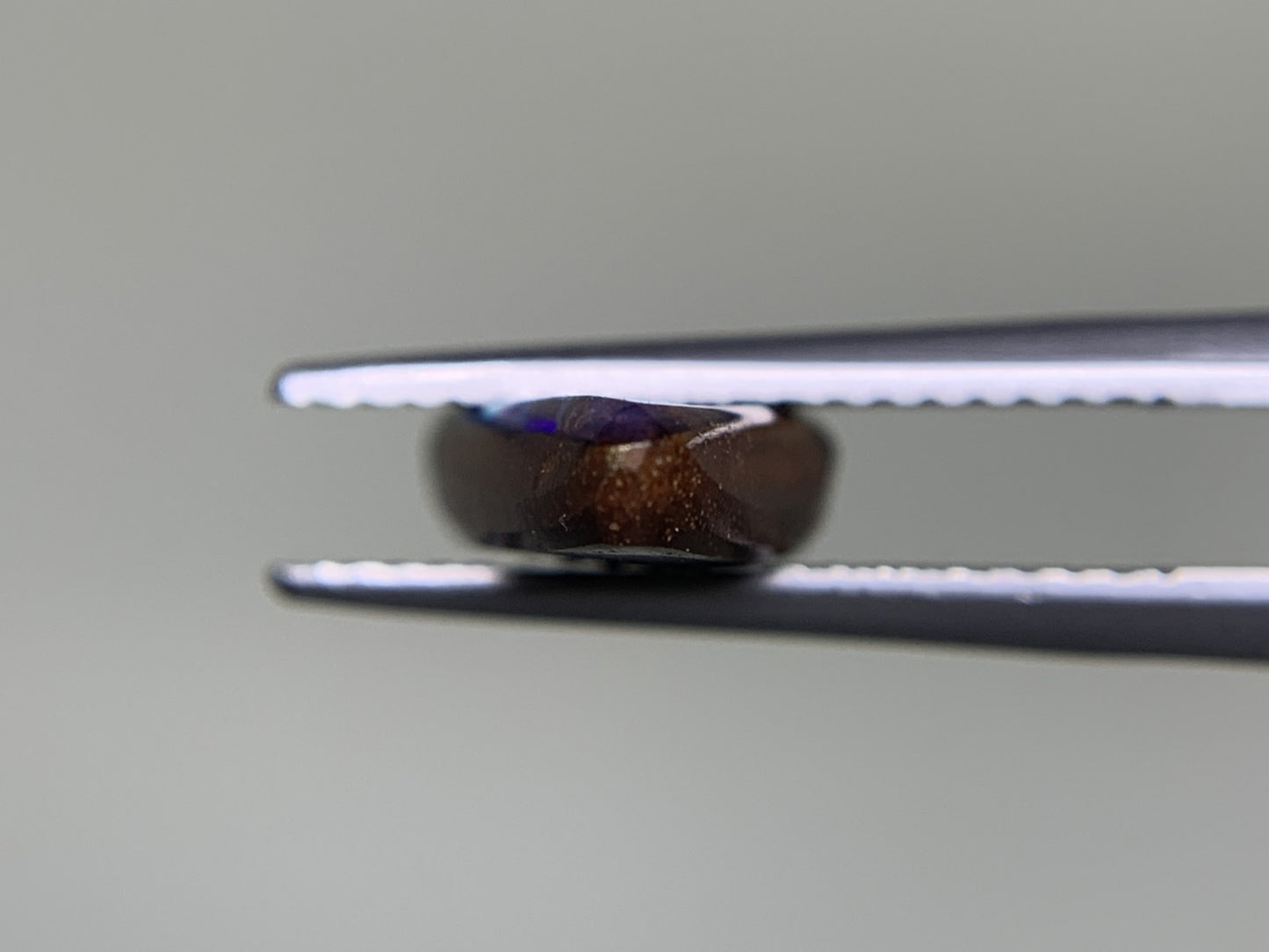 ボルダーオパール 3.057ct 宝石ソーティング付き  13.0㎜×7.9㎜×3.0㎜  ルース（ 裸石 ） 3842Y
