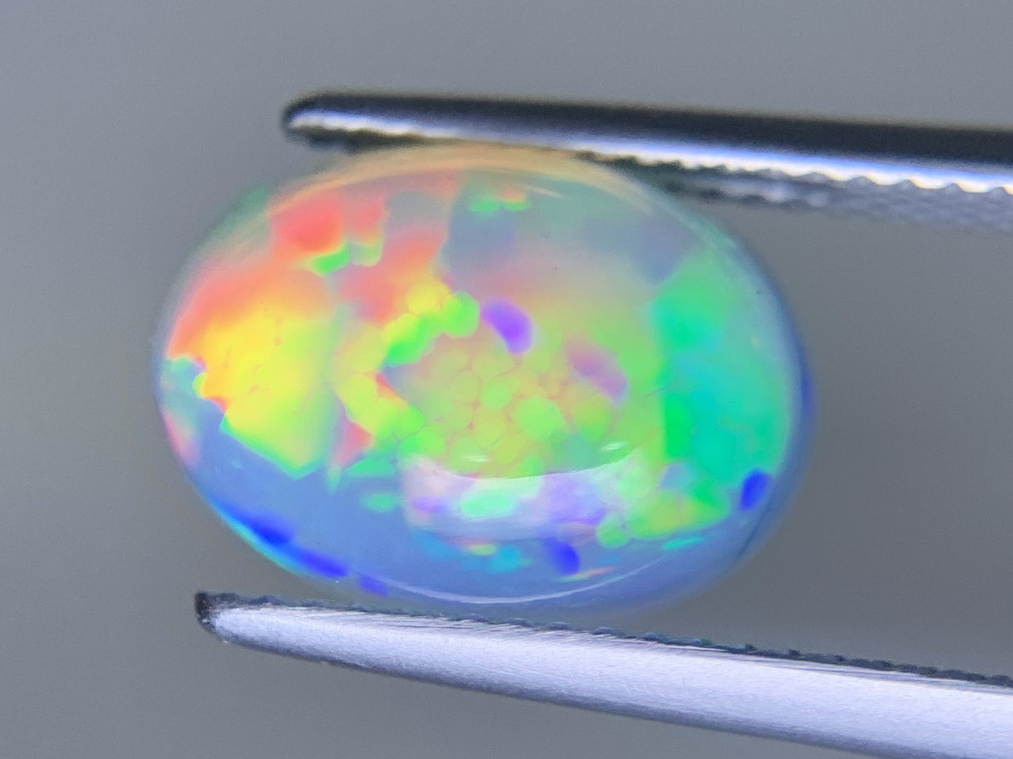 ハニカムオパール 2.673ct  宝石ソーティング付き  13.1㎜×9.7㎜×4.8㎜  ルース（ 裸石 ） 3885Y