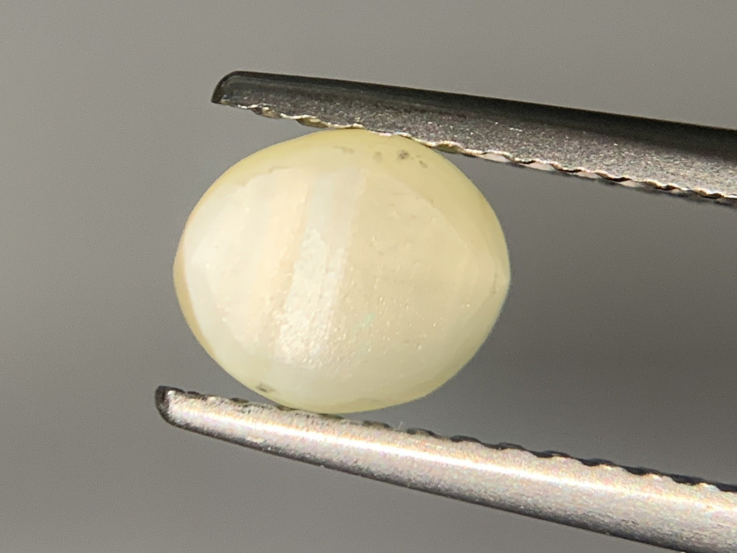 クリソベリルキャッツアイ 1.143ct 宝石ソーティング付き  6.0㎜×5.2㎜×3.2㎜  ルース（ 裸石 ） 4023Y