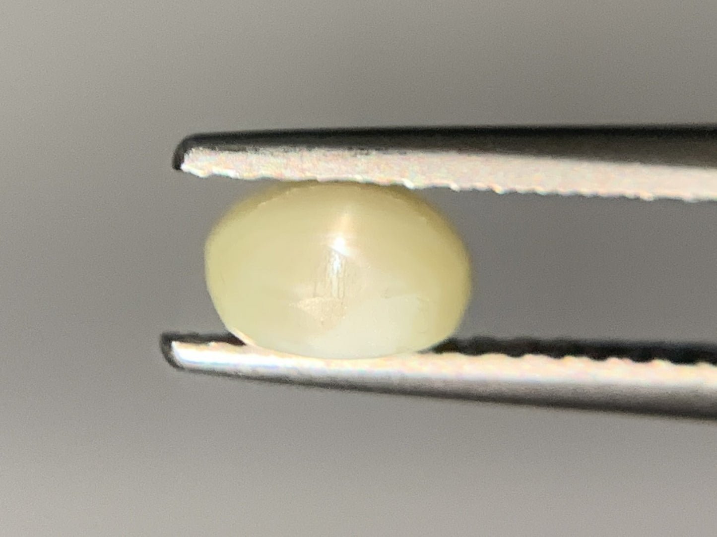 クリソベリルキャッツアイ 1.143ct 宝石ソーティング付き  6.0㎜×5.2㎜×3.2㎜  ルース（ 裸石 ） 4023Y