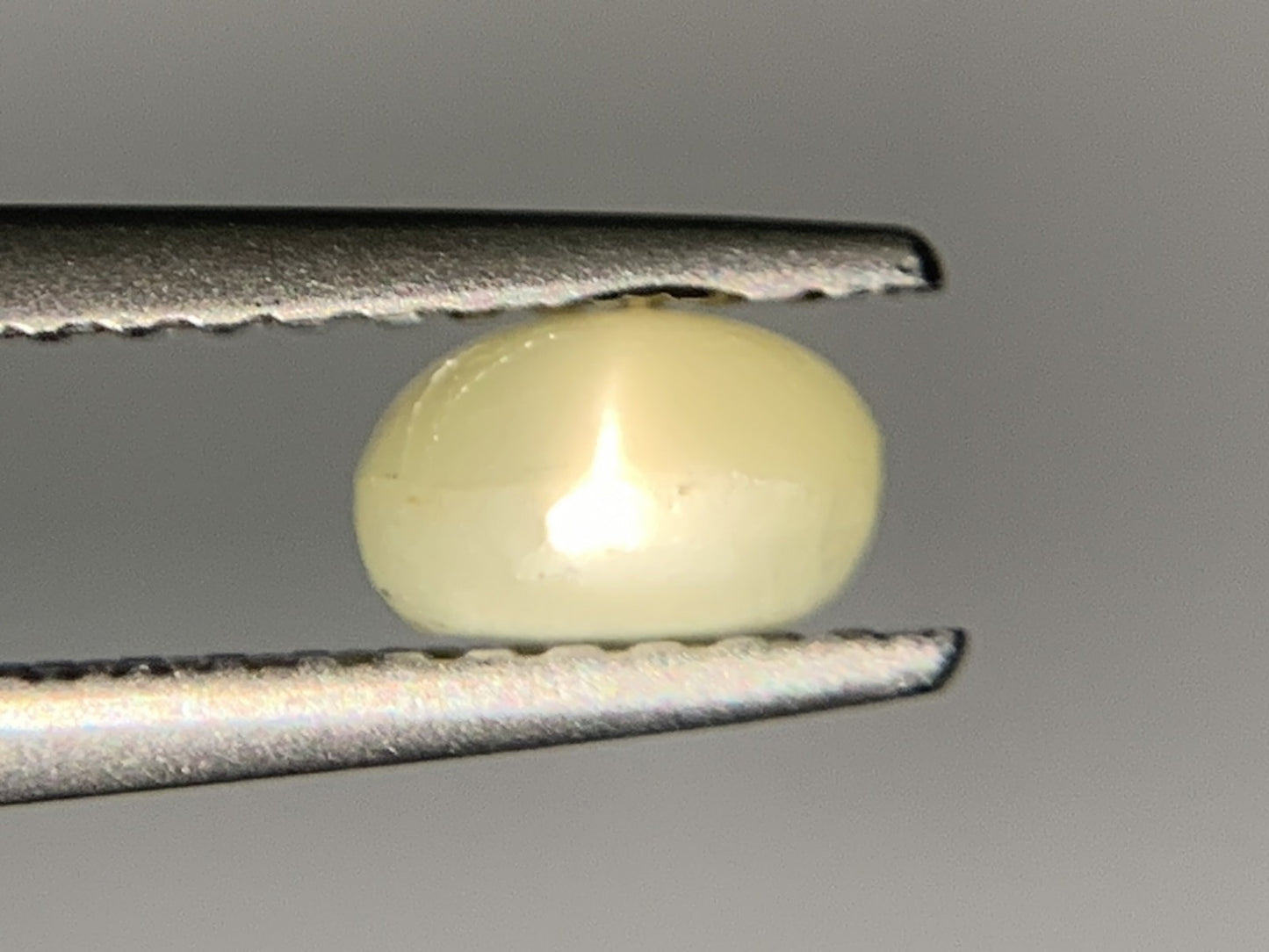 クリソベリルキャッツアイ 1.143ct 宝石ソーティング付き  6.0㎜×5.2㎜×3.2㎜  ルース（ 裸石 ） 4023Y