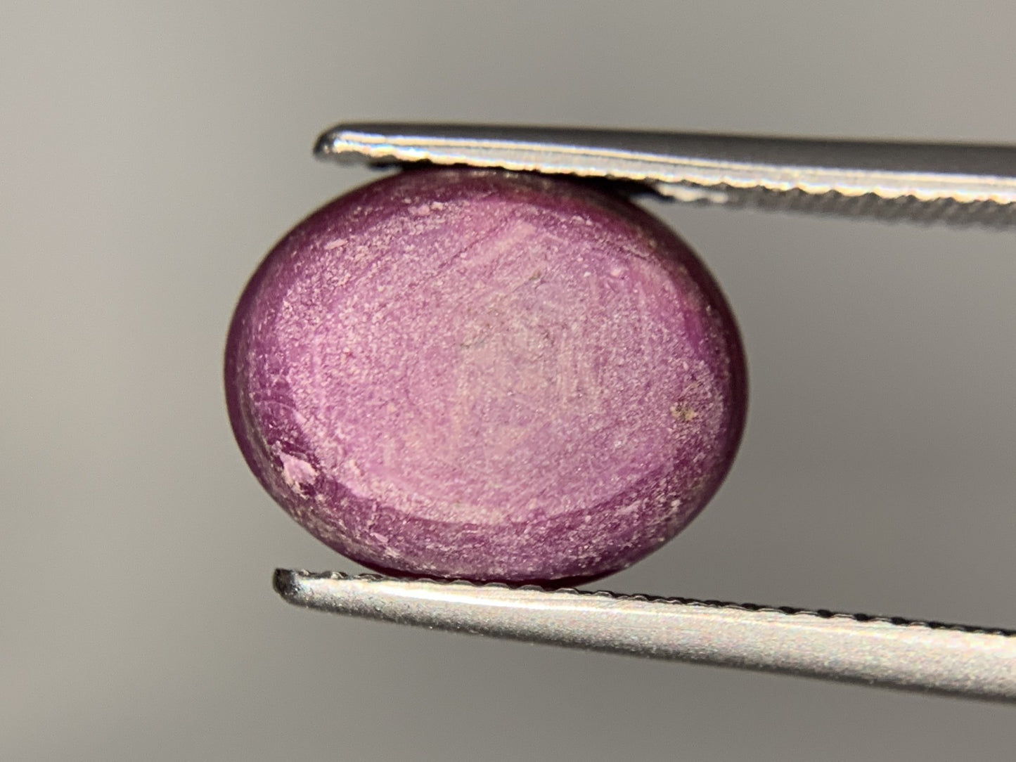 スタールビー 10.828ct  宝石ソーティング付き  12.7㎜×10.6㎜×7.7㎜  ルース（ 裸石 ） 4106Y