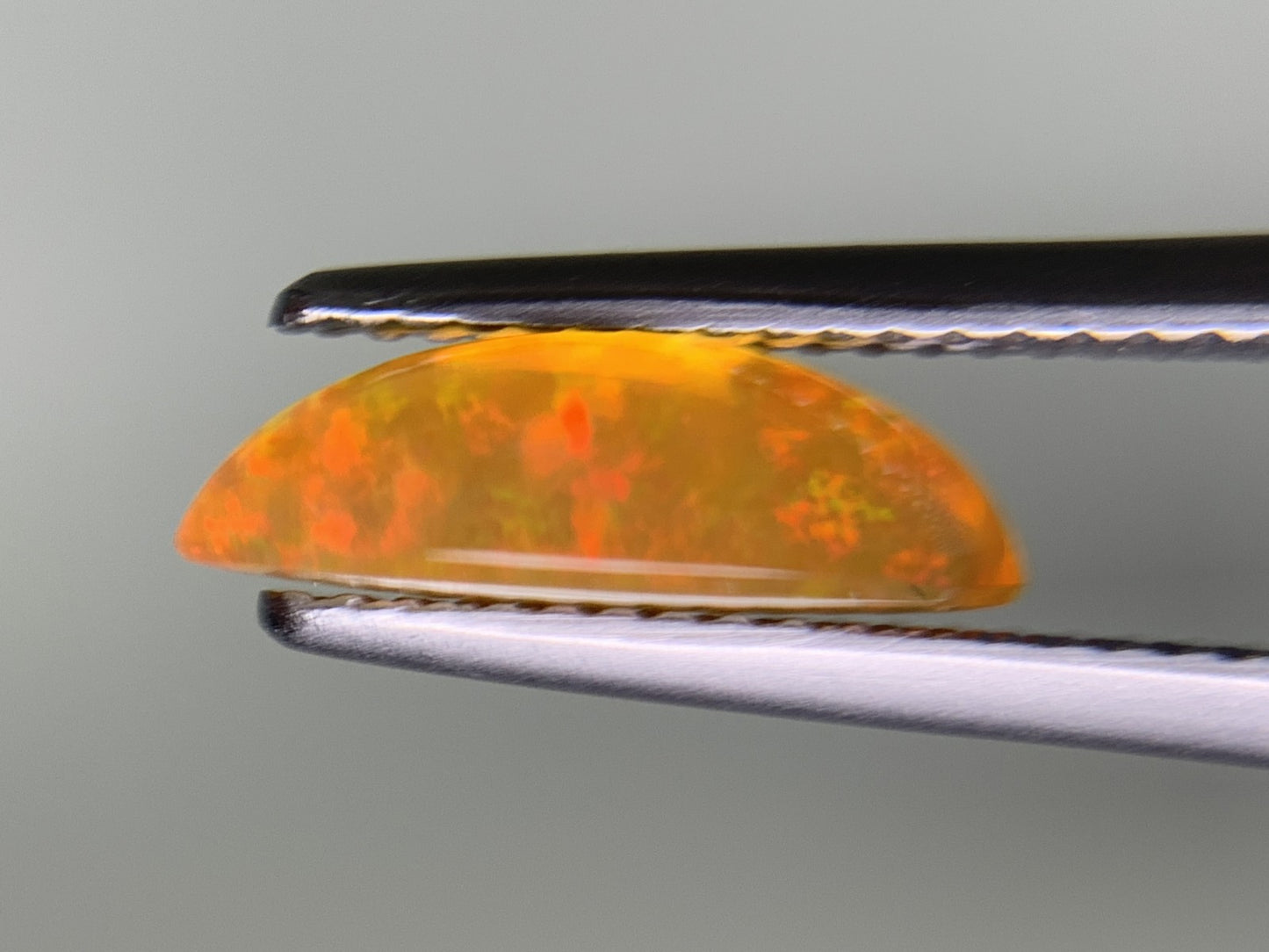 ファイアオパール 1.827ct 宝石ソーティング付き 12.1㎜×7.1㎜×4.0㎜ ルース（ 裸石 ） 4138Y