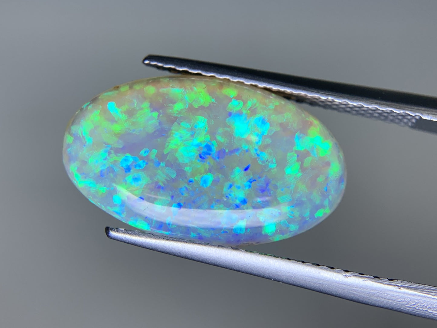 オパール 3.554ct  宝石ソーティング付き  17.2㎜×10.5㎜×3.1㎜ ルース（ 裸石 ） 4203Y