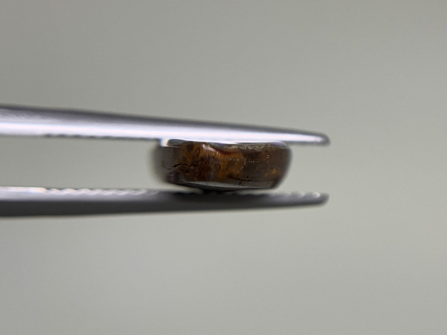 ボルダーオパール 3.946ct  宝石ソーティング付き  20.4㎜×8.1㎜×2.9㎜  ルース（ 裸石 ） 4227Y