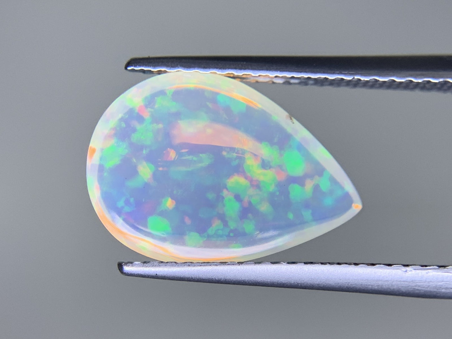オパール 2.423ct  宝石ソーティング付き  14.0㎜×9.7㎜×4.2㎜  ルース（ 裸石 ） 4312Y