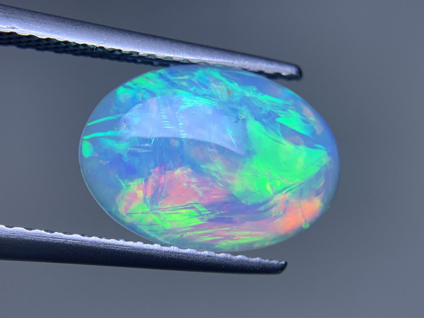 オパール 1.644ct 宝石ソーティング付き 12.9㎜×9.2㎜×2.9㎜ ルース（ 裸石 ） 4345Y