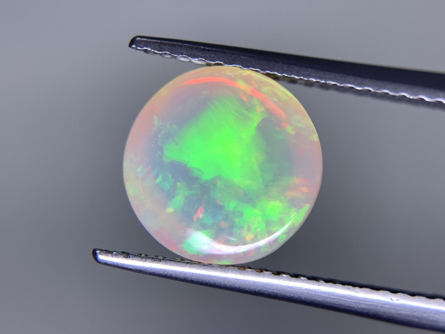 オパール 2.603ct 宝石ソーティング付き 9.6㎜×9.5㎜×6.0㎜ 天然 ルース（ 裸石 ） 4443Y