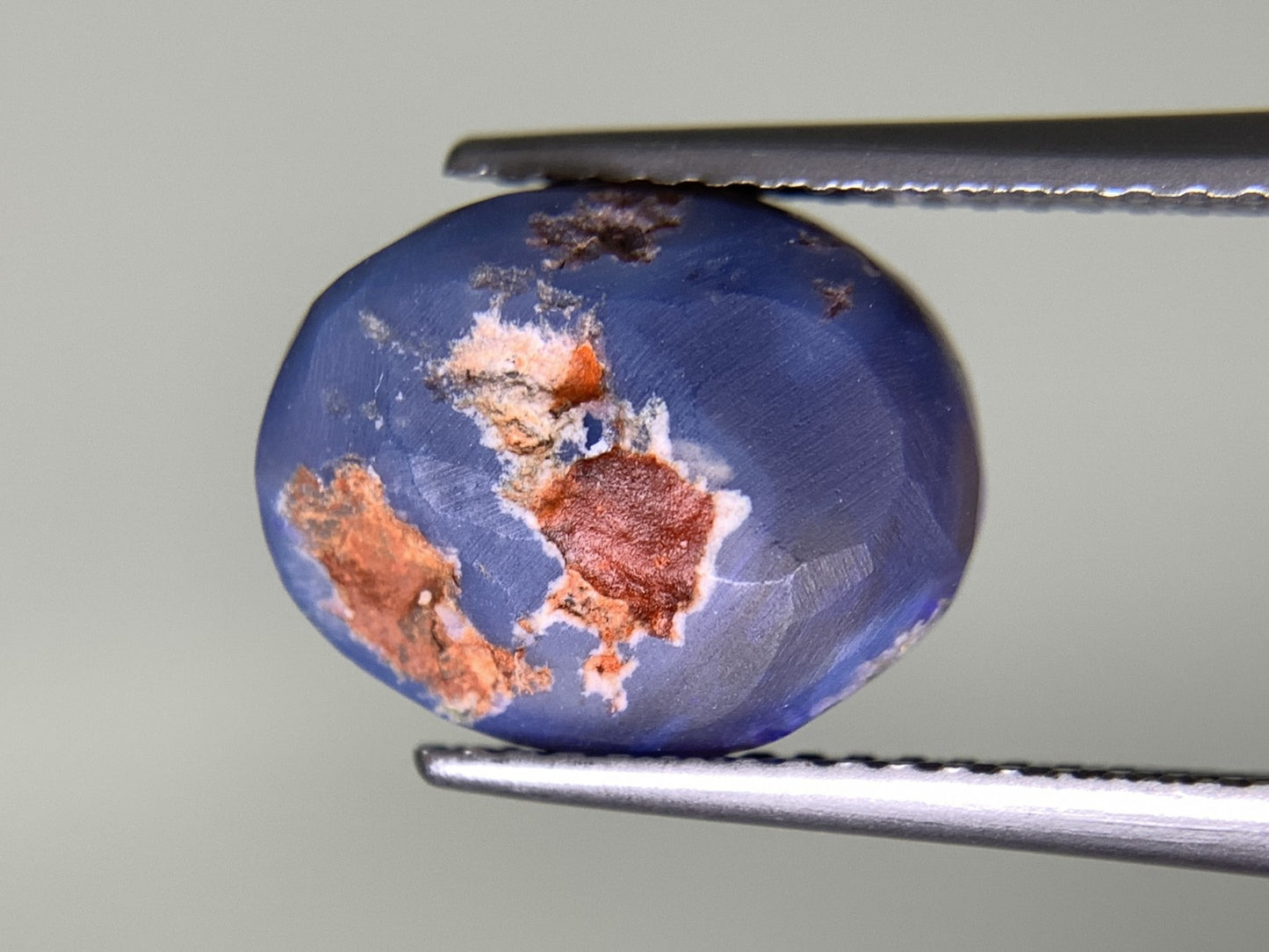 ブラックオパール 3.589ct  中央宝石ソーティング付き  12.2㎜×9.6㎜×5.1㎜  天然 ルース（ 裸石 ） 4450Y