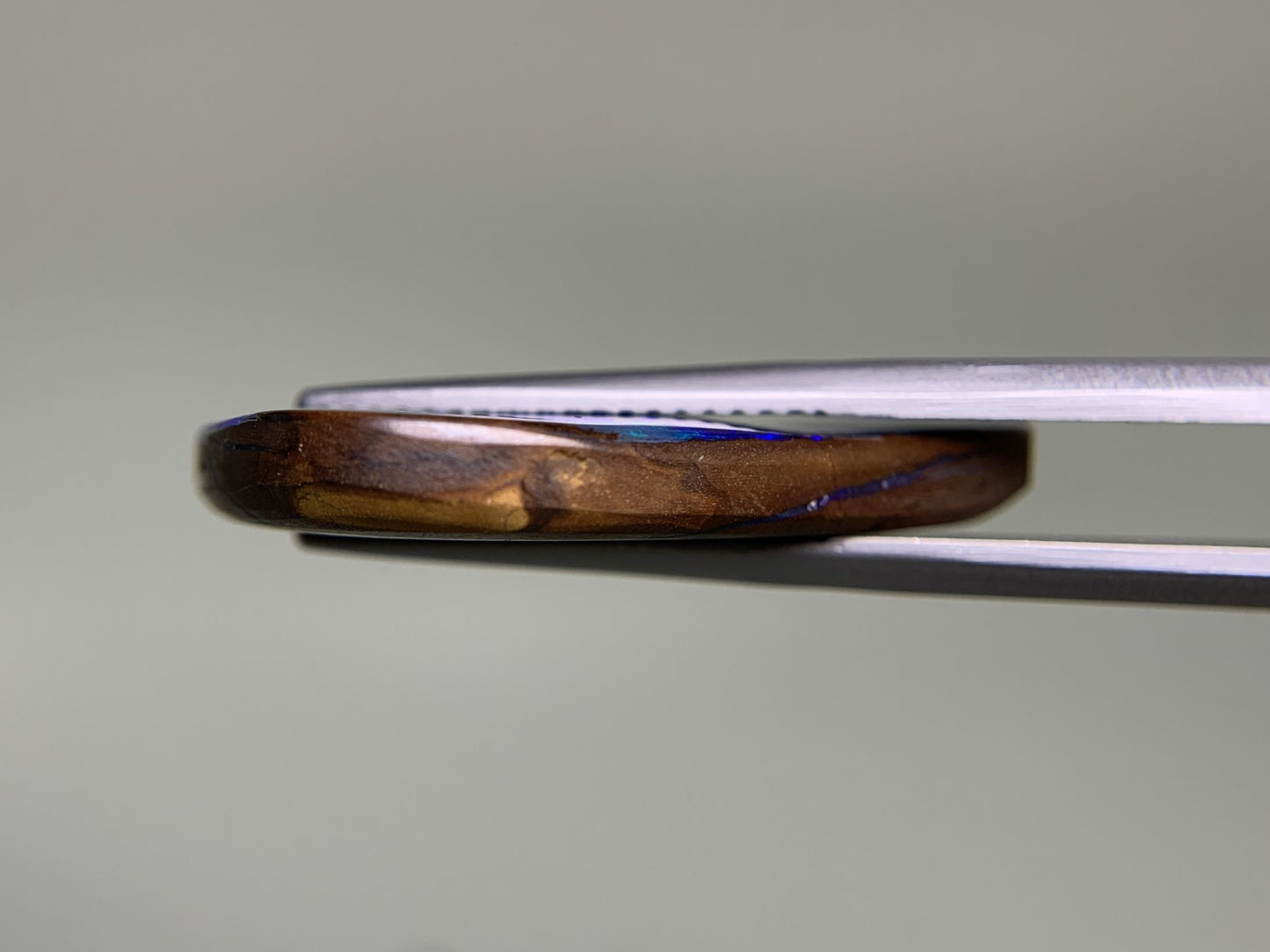 ボルダーオパール 14.883ct  宝石ソーティング付き  27.7㎜×15.7㎜×3.8㎜  天然  ルース（ 裸石 ）4462Y