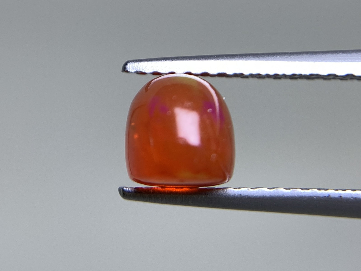 ファイアオパール 2.013ct 中央宝石ソーティング付き 9.8㎜×5.7㎜×5.9㎜ 天然 ルース（ 裸石 ） 4530Y