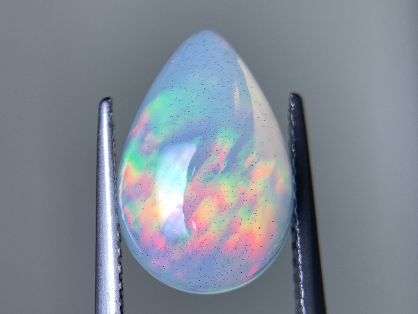 オパール 3.064ct 宝石ソーティング付き 14.3㎜×9.4㎜×5.0㎜ 天然 ルース（ 裸石 ） 4582Y