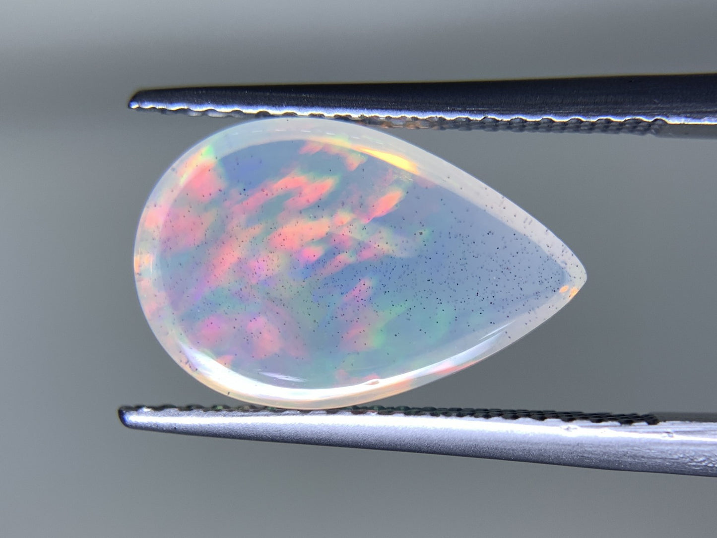 オパール 3.064ct 宝石ソーティング付き 14.3㎜×9.4㎜×5.0㎜ 天然 ルース（ 裸石 ） 4582Y