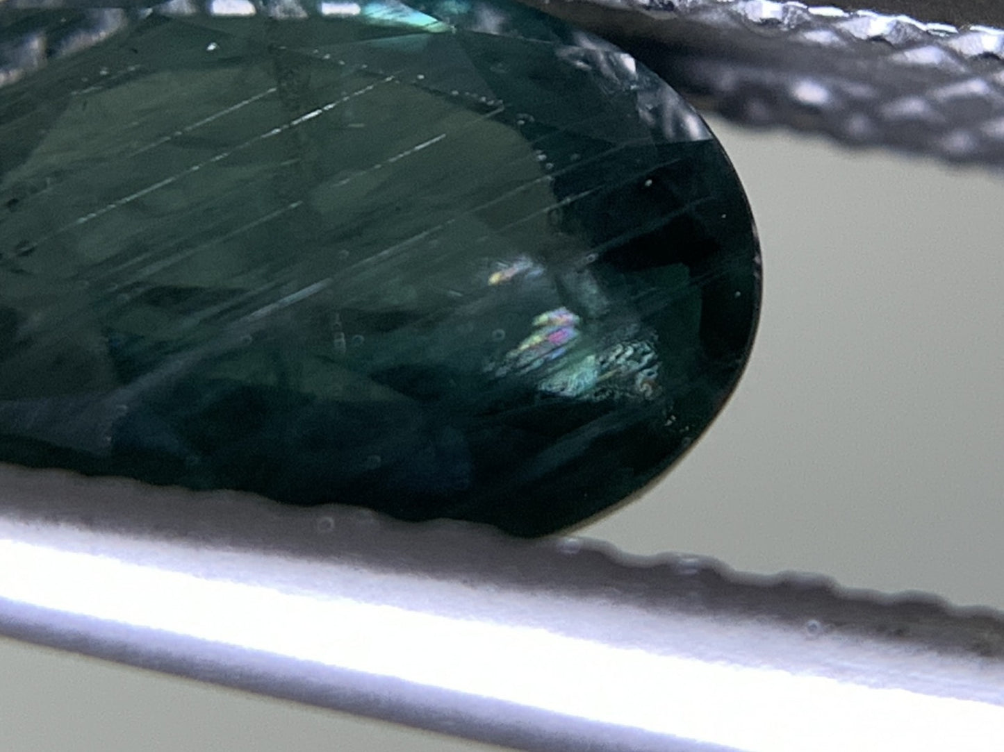 サファイア 1.148ct  宝石ソーティング付き  7.1㎜×5.1㎜×3.5㎜  ルース（ 裸石 ） 4675Y