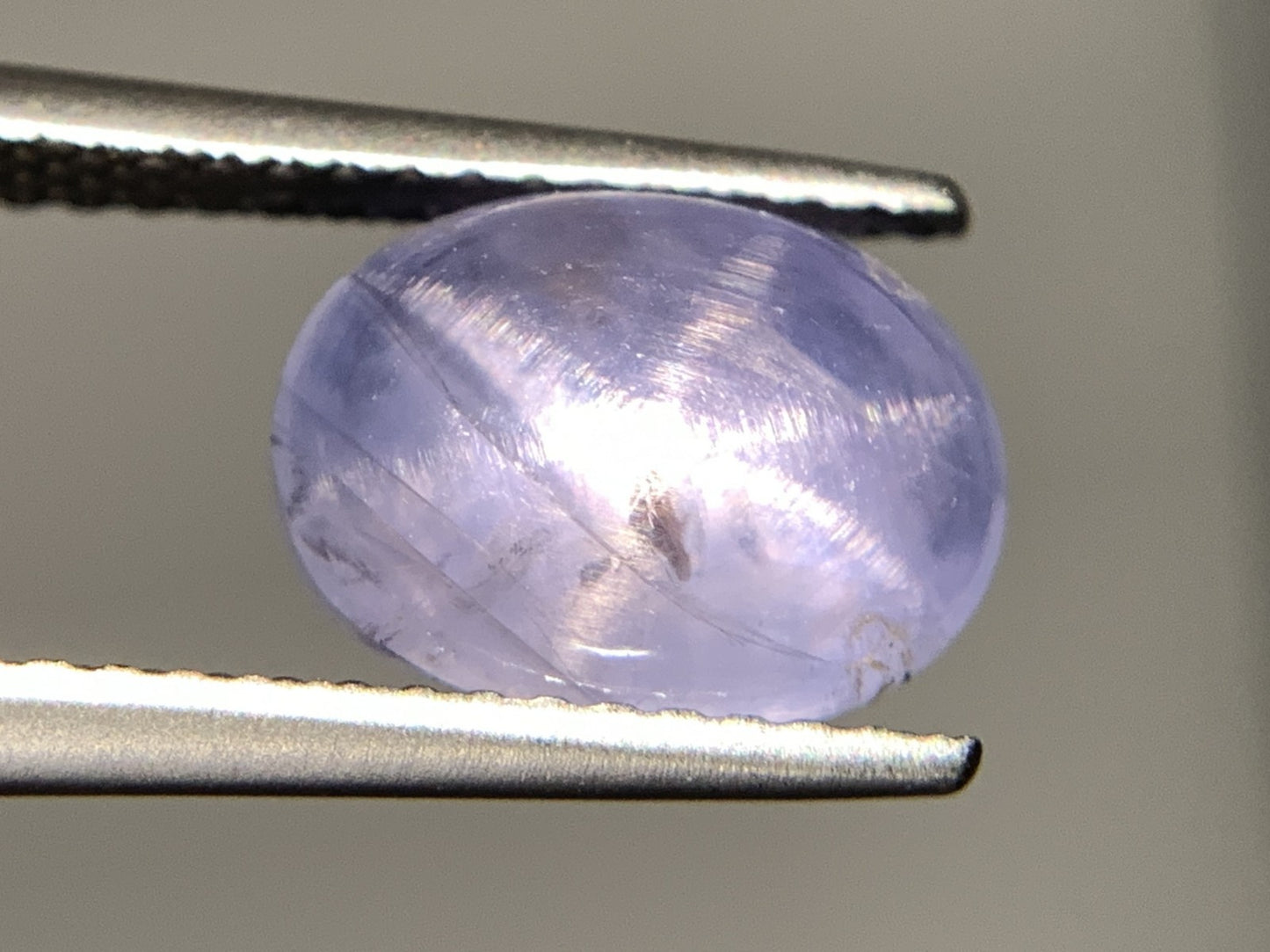 スターサファイア 4.987ct  宝石ソーティング付き  9.9㎜×7.3㎜×5.8㎜  天然 ルース（ 裸石 ） 4697Y