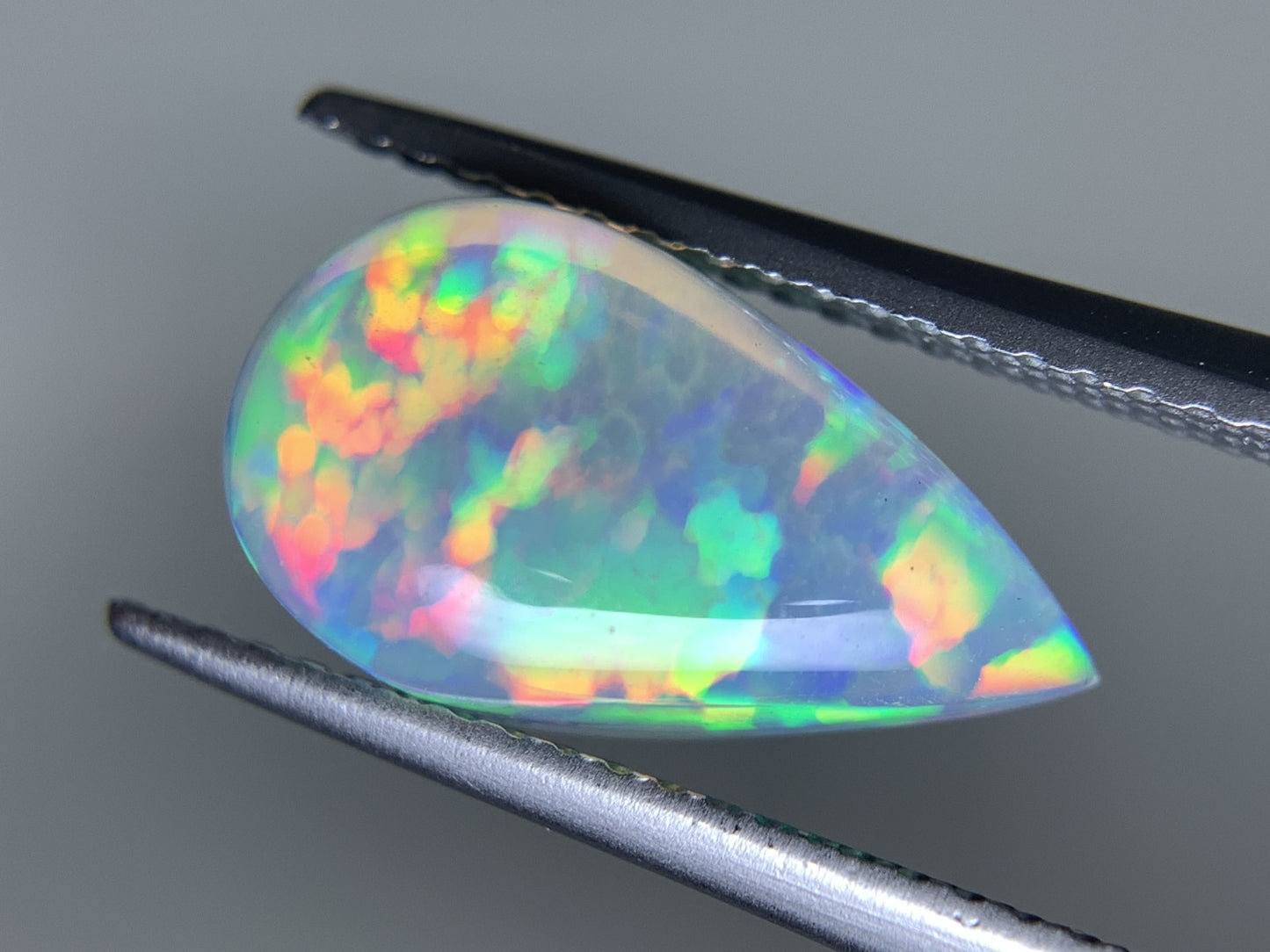 ハニカムオパール 2.301ct  宝石ソーティング付き  14.0㎜×7.8㎜×4.1㎜  天然 ルース（ 裸石 ） 4819Y