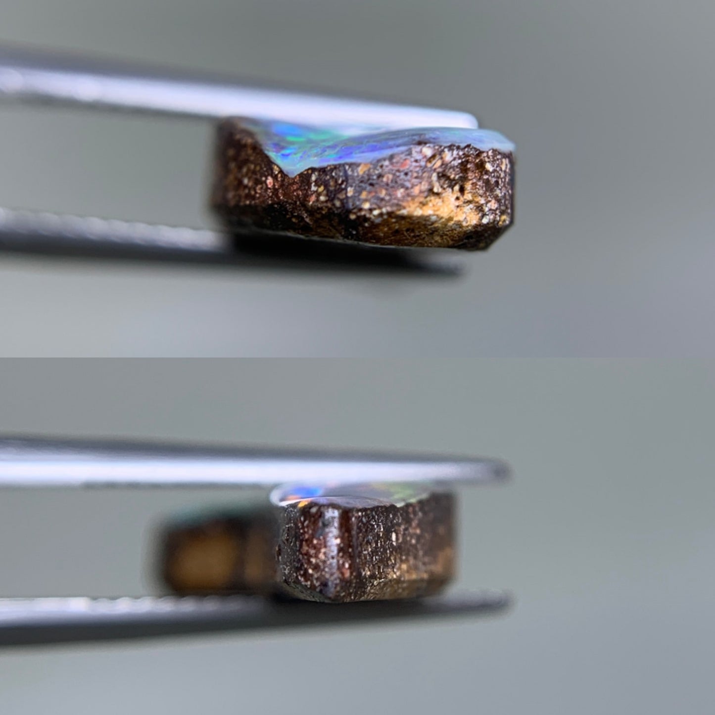 ボルダーオパール 天然 10.245ct 宝石ソーティング付き 29.2㎜×10.3㎜×4.7㎜ ルース（ 裸石 ） 7595Y