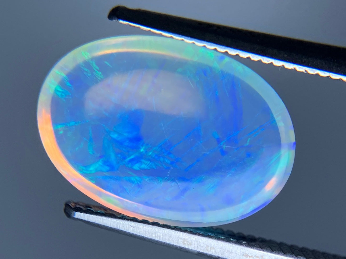 オパール 2.948ct 宝石ソーティング付き 14.1㎜×10.0㎜×4.2㎜ ルース（ 裸石 ） 3925YY