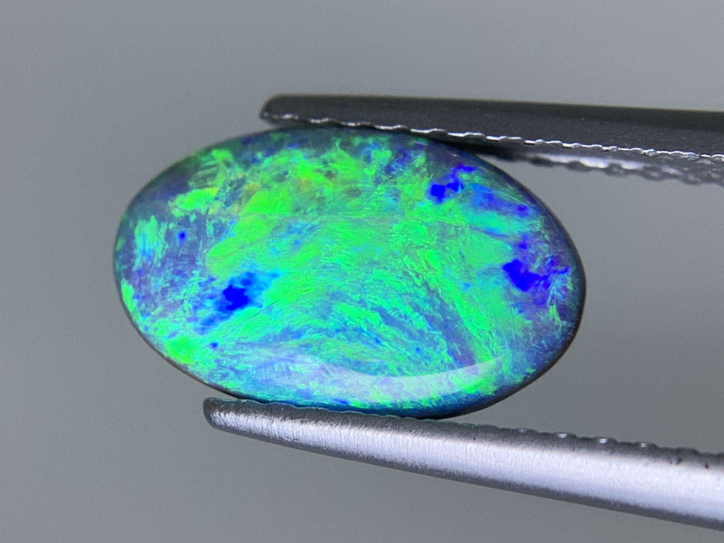 ボルダーオパール 天然 1.781ct 宝石ソーティング付き 10.9㎜×6.8㎜×3.0㎜ ルース（ 裸石 ） 7584Y