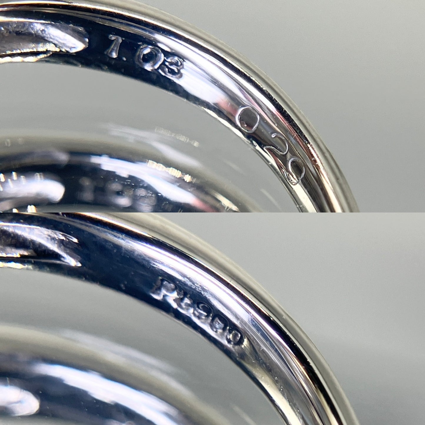 アレキサンドライトキャッツアイ  1.03ct  India GIA宝石鑑別書付き  6.79㎜×5.15㎜×3.30㎜  PT900  6.8g  リング  メレダイヤ  0.29ct  7448Y
