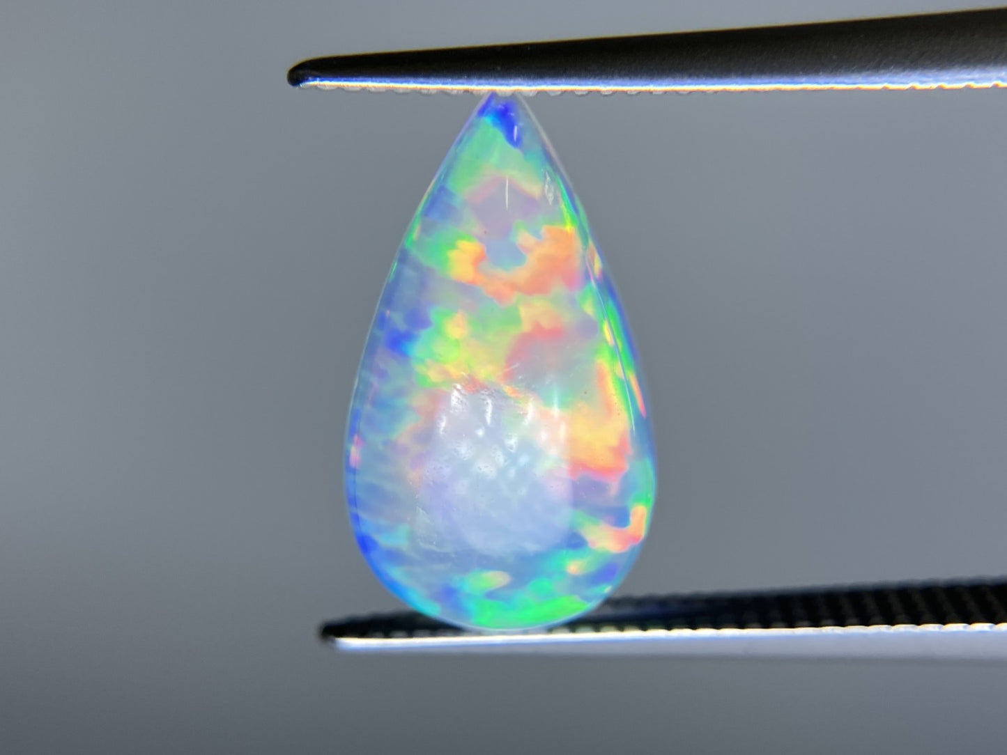 オパール 2.301ct 宝石ソーティング付き 13.9㎜×7.8㎜×4.1㎜ ルース（ 裸石 ） 4545S