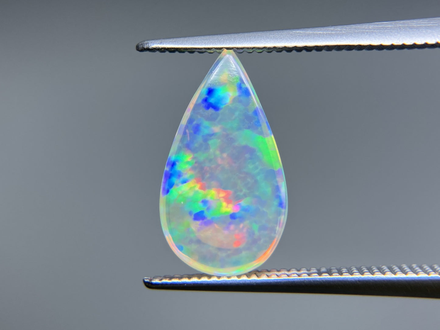 オパール 2.301ct 宝石ソーティング付き 13.9㎜×7.8㎜×4.1㎜ ルース（ 裸石 ） 4545S