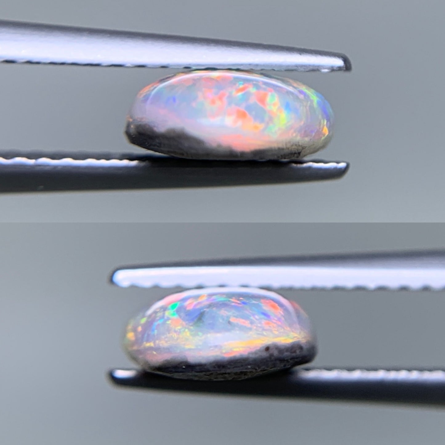 ブラックオパール 天然 2.044ct 宝石ソーティング付き 12.3㎜×7.7㎜×3.3㎜ ルース（ 裸石 ） 7592Y
