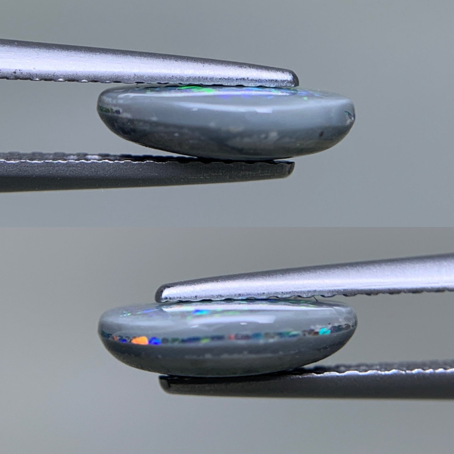 ブラックオパール 天然 1.352ct 宝石ソーティング付き 9.9㎜×7.5㎜×2.8㎜ ルース（ 裸石 ） 7690Y