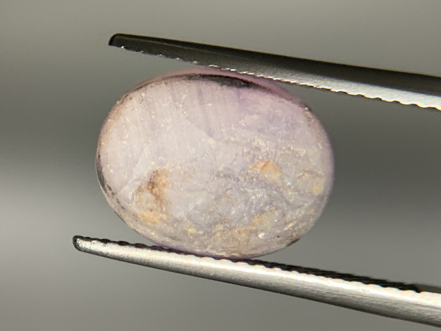 バイオレットスターサファイア 7.296ct 宝石ソーティング付き  11.9㎜×9.1㎜×5.4㎜  ルース（ 裸石 ） 3541Y
