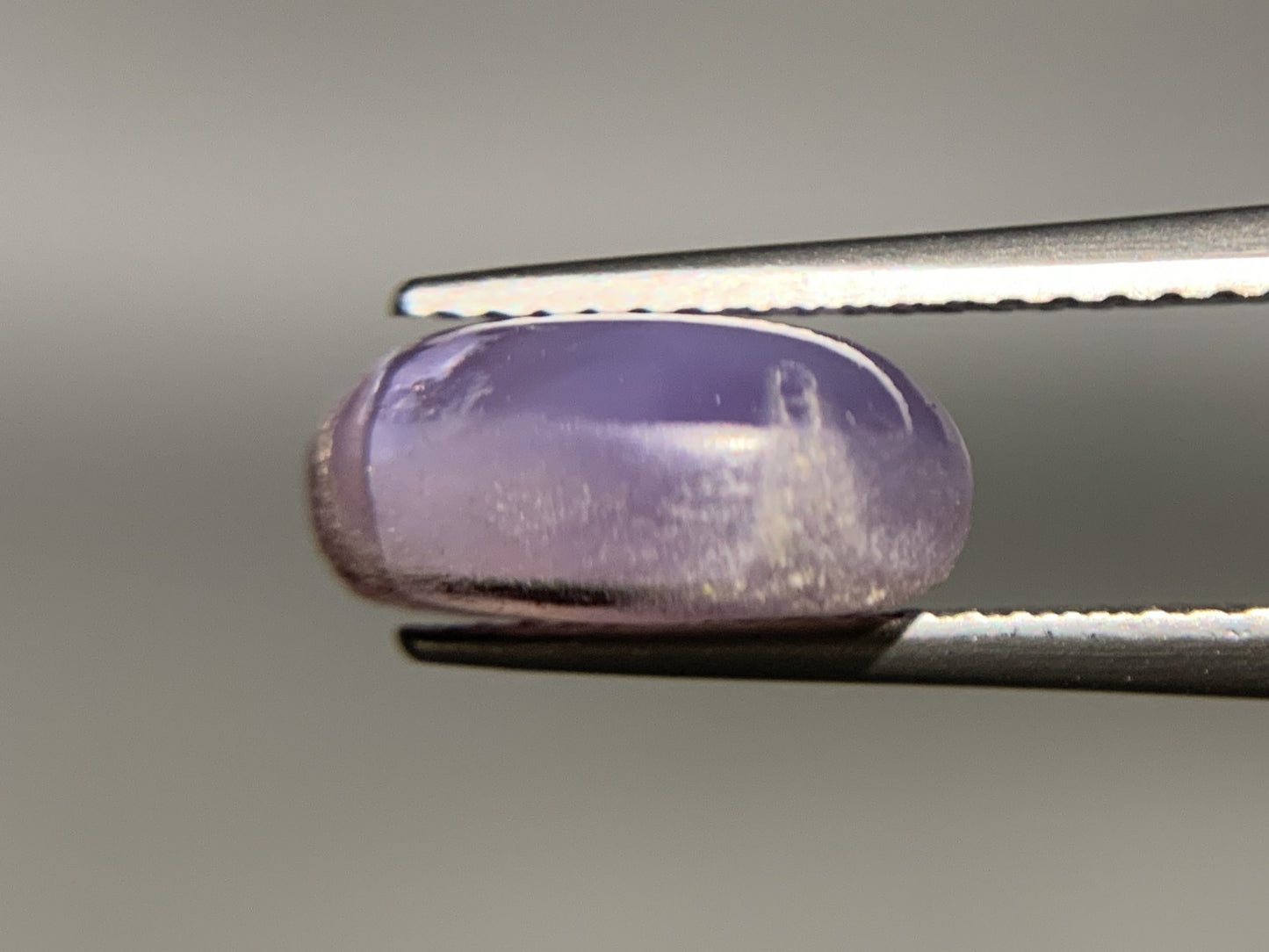 バイオレットスターサファイア 7.296ct 宝石ソーティング付き  11.9㎜×9.1㎜×5.4㎜  ルース（ 裸石 ） 3541Y