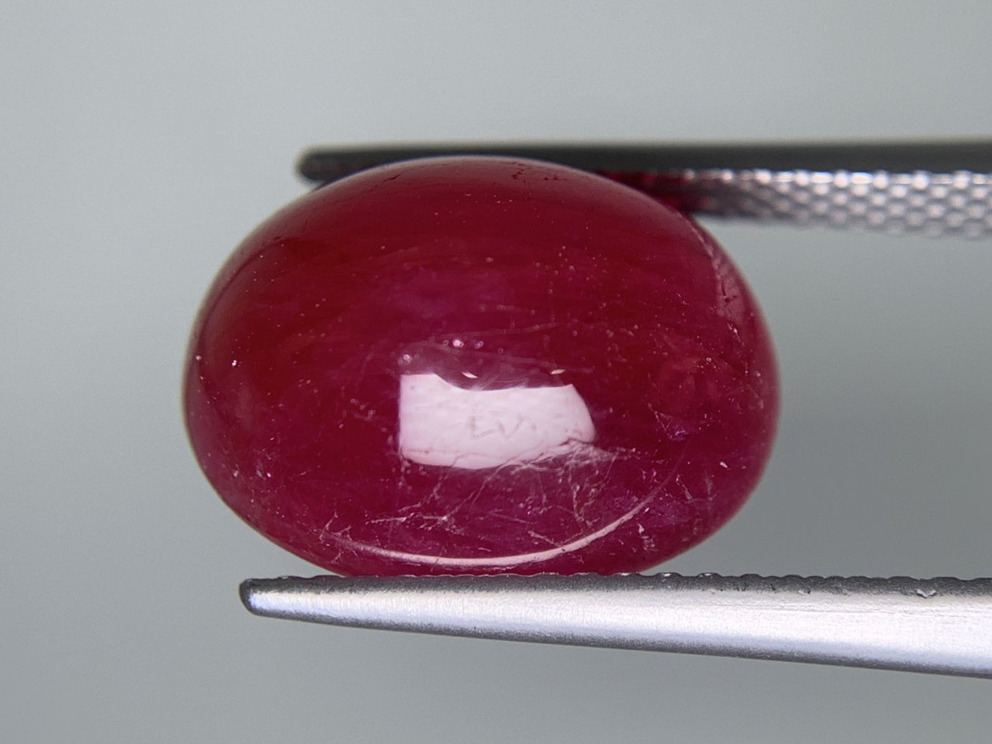 ルビー 天然 9.590ct 宝石ソーティング付き 13.2㎜×10.0㎜×6.9㎜ ルース（ 裸石 ） 7726Y