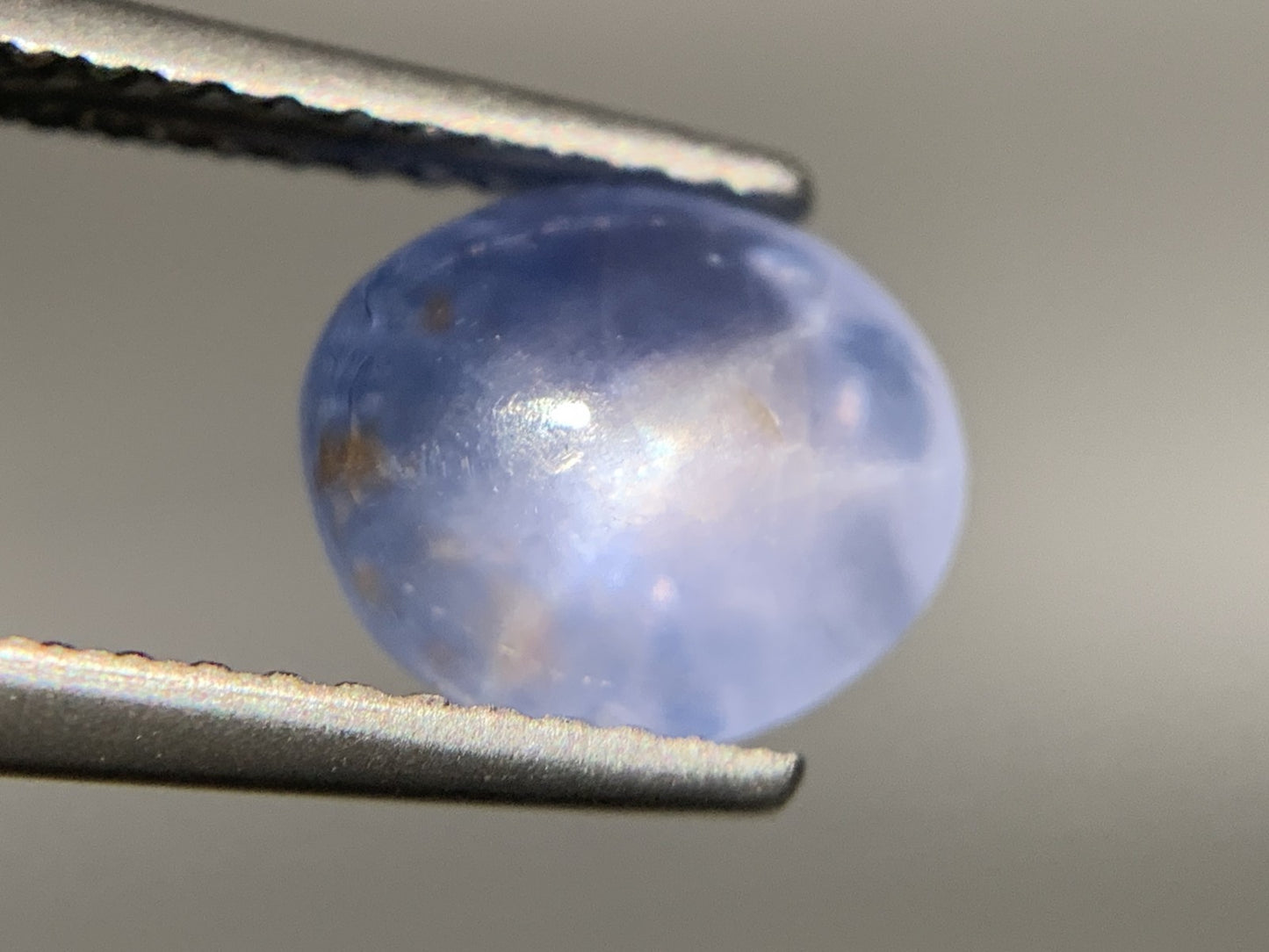 スターサファイア 3.140ct 宝石ソーティング付き  8.1㎜×7.3㎜×5.0㎜  ルース（ 裸石 ） 3467Y