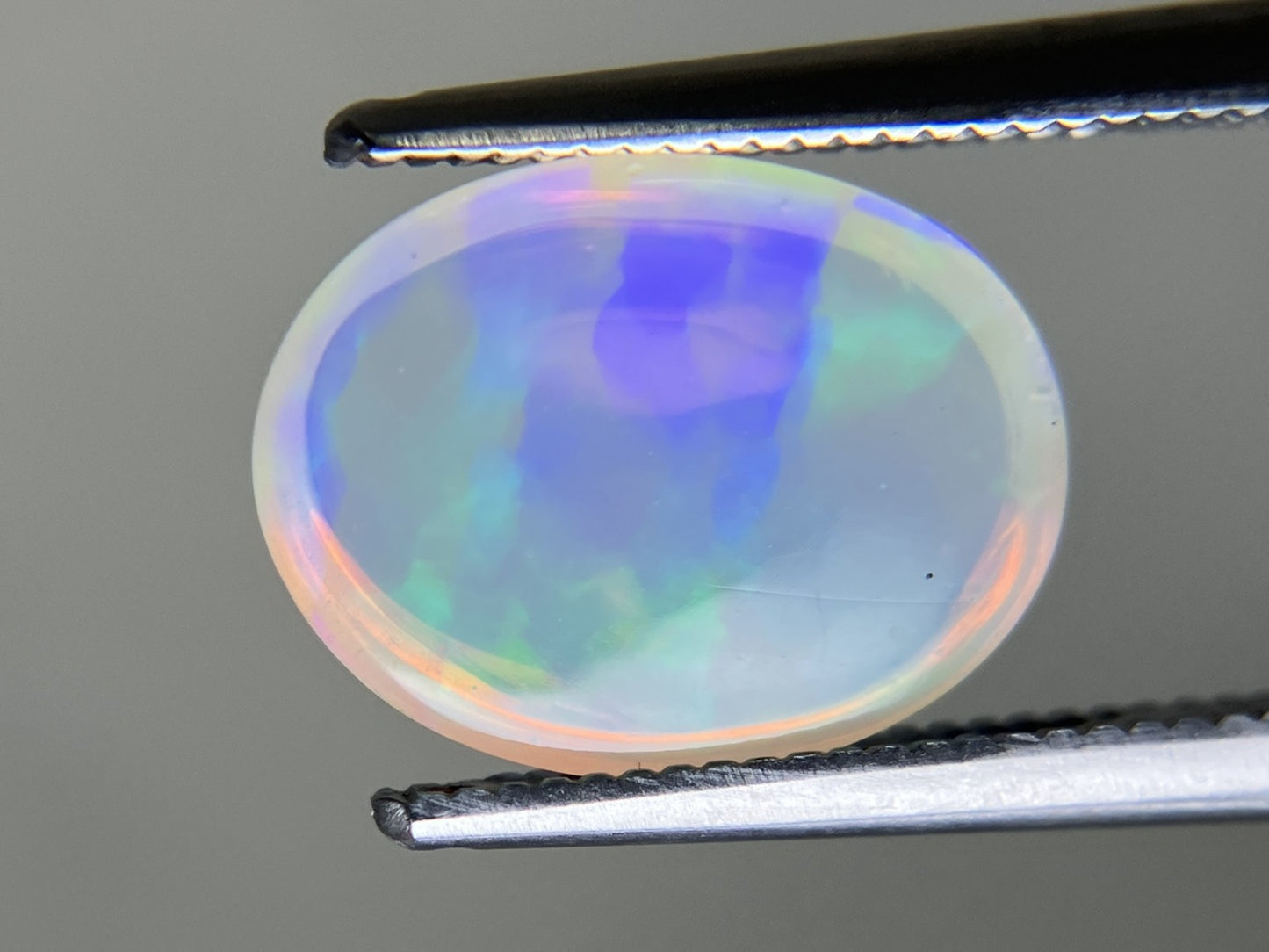 オパール 1.634ct 宝石ソーティング付き  11.5㎜×8.9㎜×4.3㎜  ルース（ 裸石 ） 3903YY