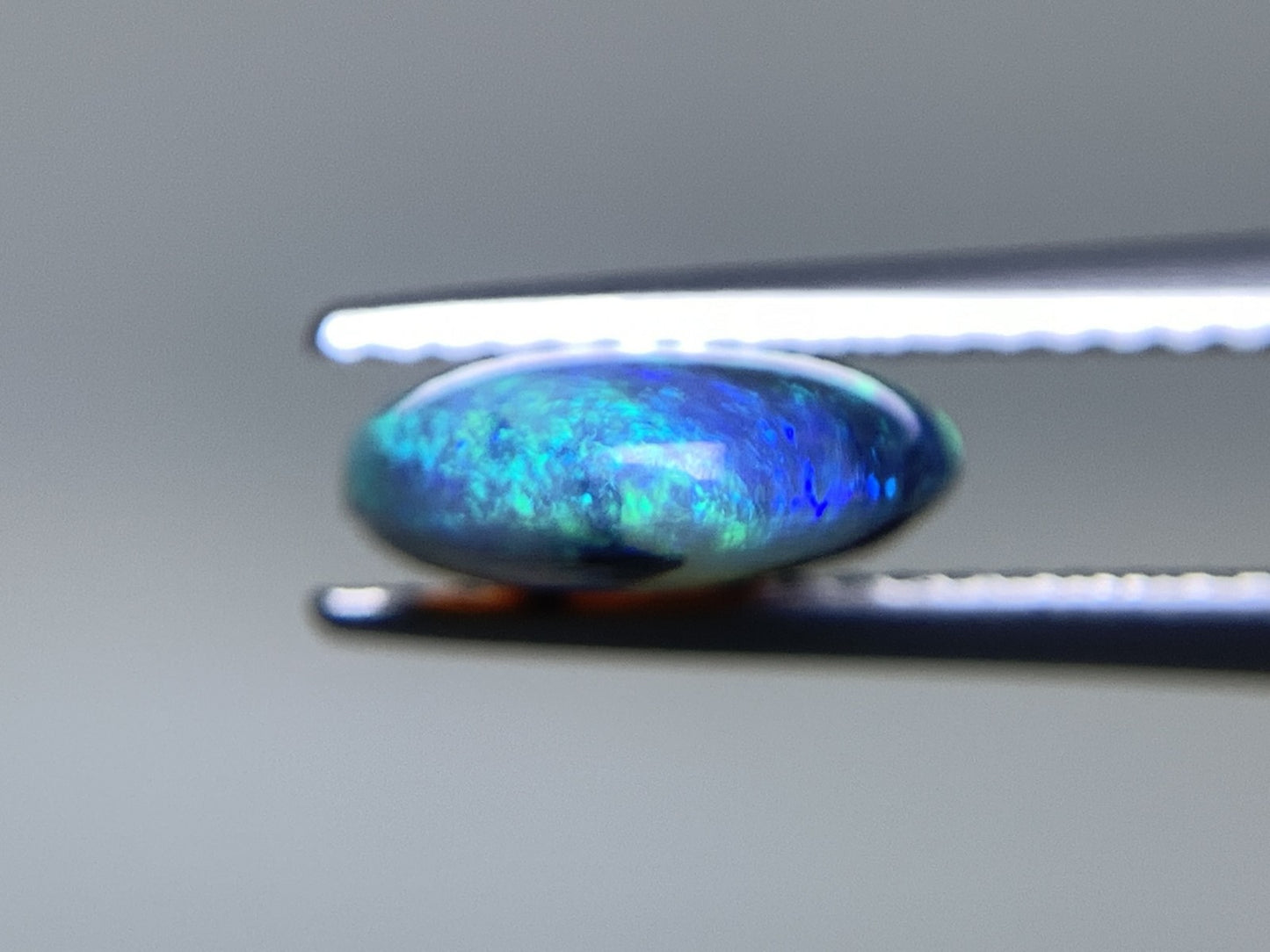 ブラックオパール 天然  2.593ct  宝石ソーティング付き  12.7㎜×9.1㎜×3.5㎜ ルース（ 裸石 ）  5889Y