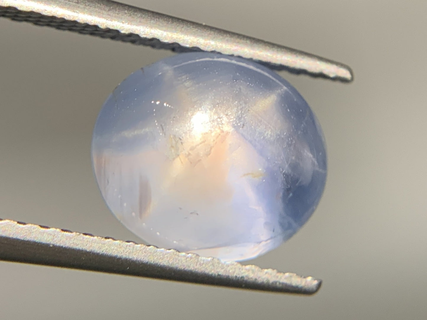 スターサファイア 5.784ct 宝石ソーティング付き  10.1㎜×8.4㎜×6.5㎜  ルース（ 裸石 ） 3462Y