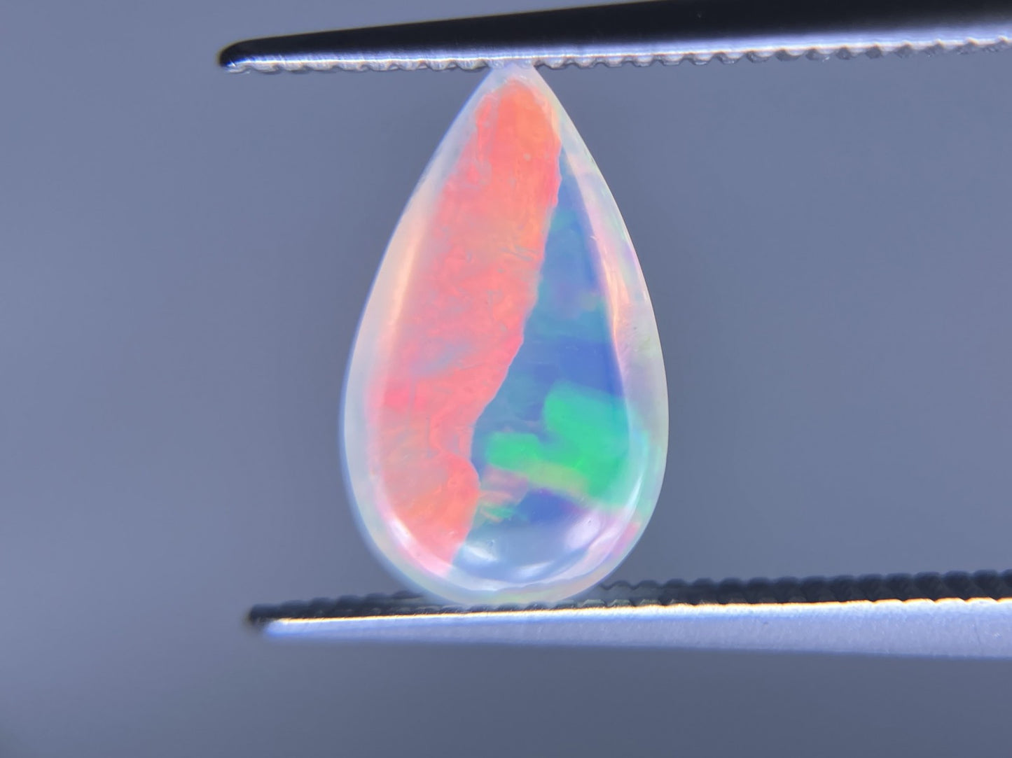 オパール 1.259ct 宝石ソーティング付き 11.8㎜×7.0㎜×3.4㎜ ルース（ 裸石 ） 4533K