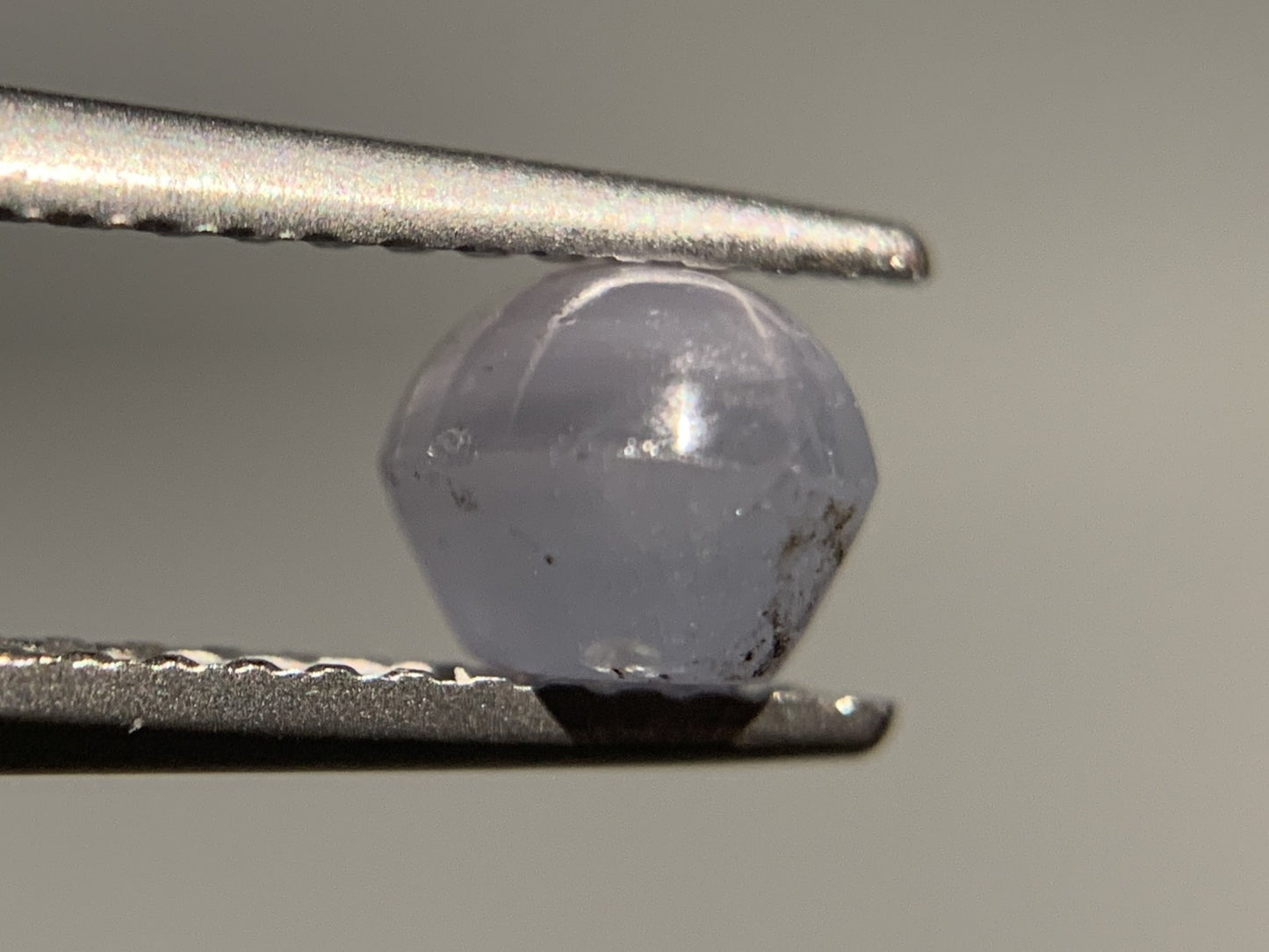 スターサファイア 1.662ct 宝石ソーティング付き  6.5㎜×5.3㎜×4.5㎜  ルース（ 裸石 ） 3466Y