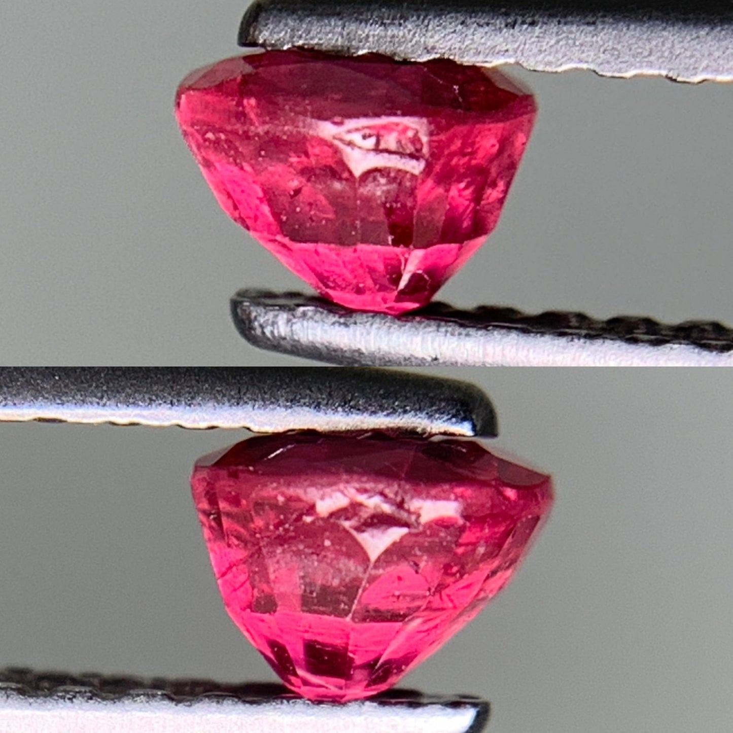 ルビー 天然 0.534ct 宝石ソーティング付き 4.3㎜×3.8㎜×3.2㎜ ルース（ 裸石 ） 7730Y