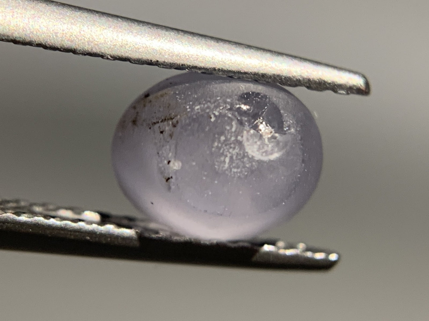 スターサファイア 1.662ct 宝石ソーティング付き  6.5㎜×5.3㎜×4.5㎜  ルース（ 裸石 ） 3466Y