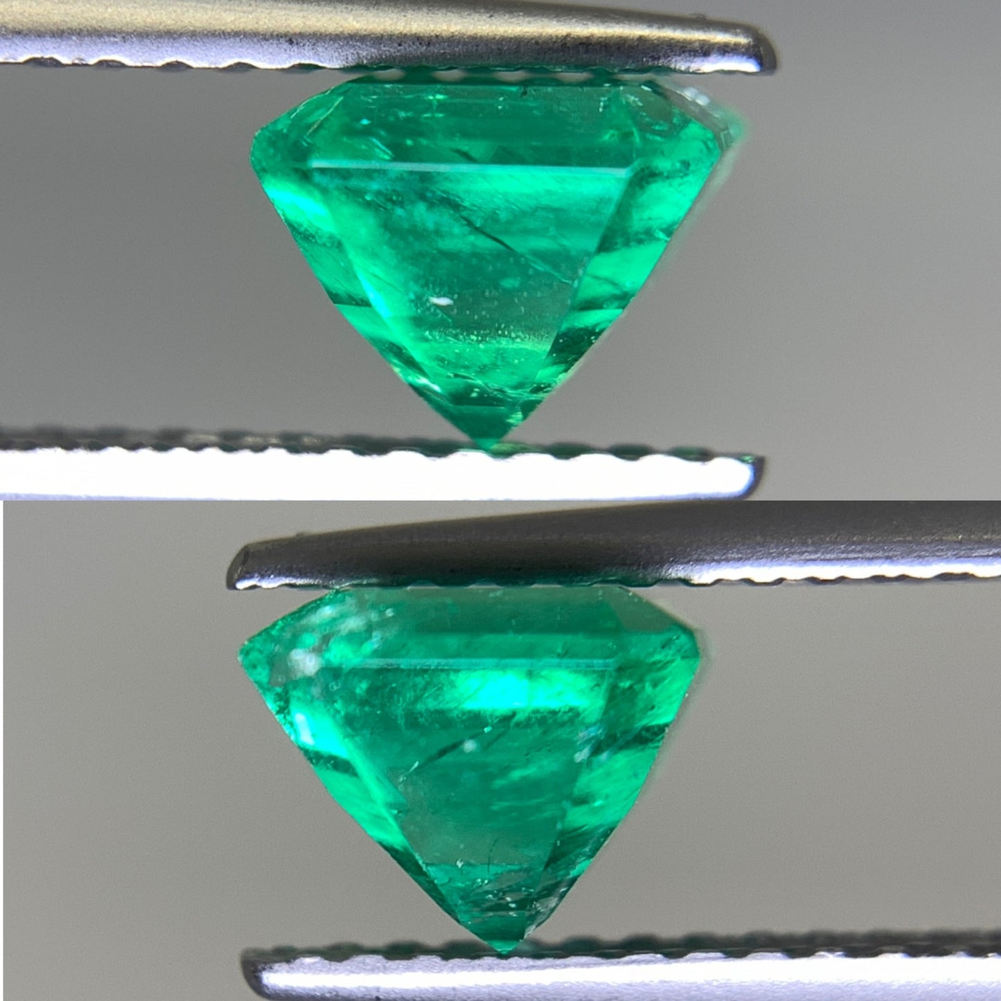 エメラルド 1.231ct 宝石ソーティング付き  6.2㎜×6.1㎜×5.0㎜   ルース（ 裸石 ） 2380Y
