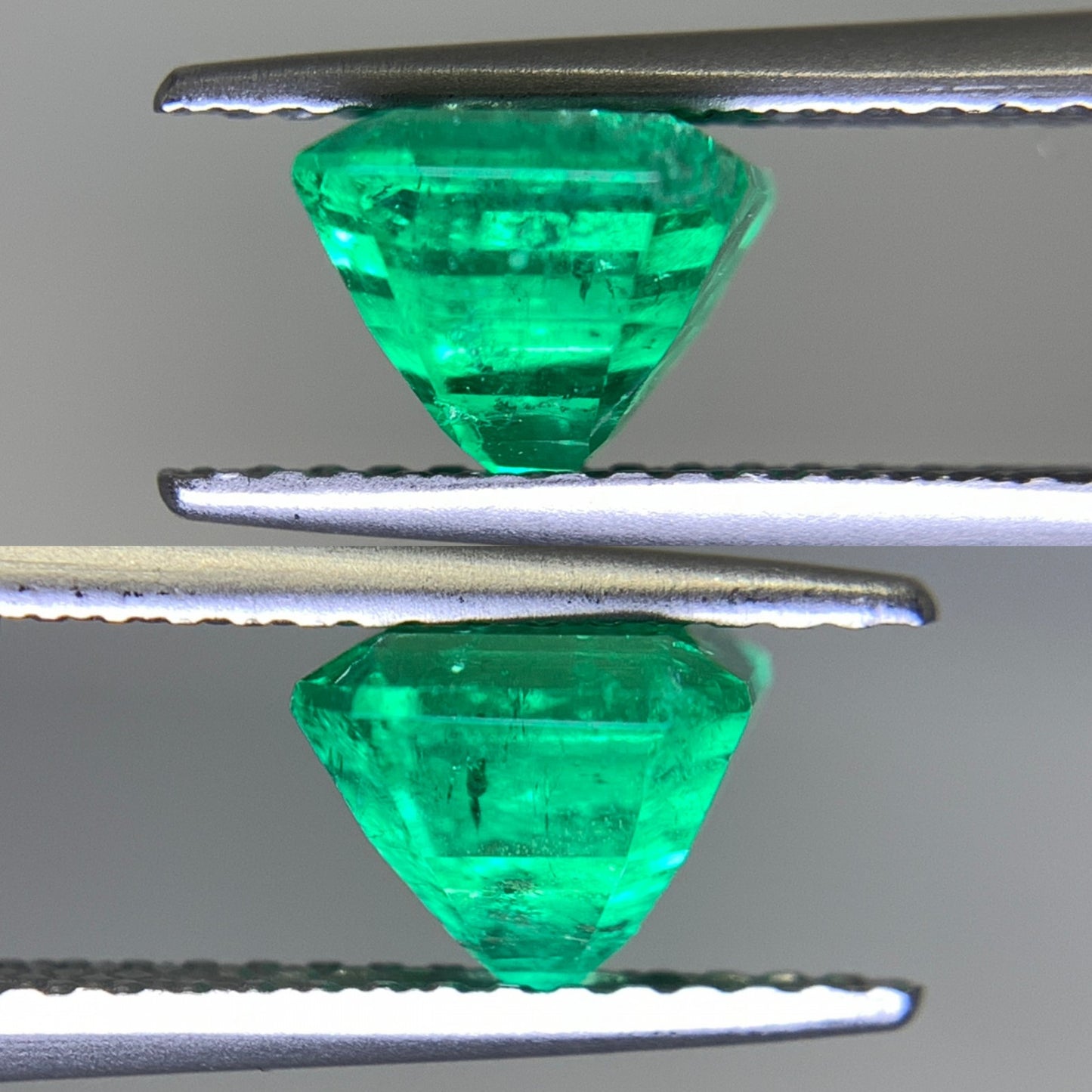 エメラルド 1.231ct 宝石ソーティング付き  6.2㎜×6.1㎜×5.0㎜   ルース（ 裸石 ） 2380Y