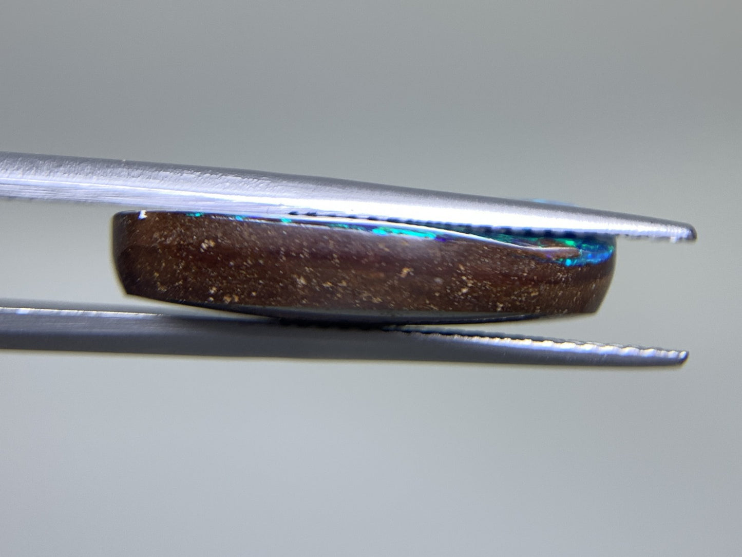 ボルダーオパール 天然  11.639ct  宝石ソーティング付き  21.7㎜×11.6㎜×4.3㎜ ルース（ 裸石 ）  5899Y