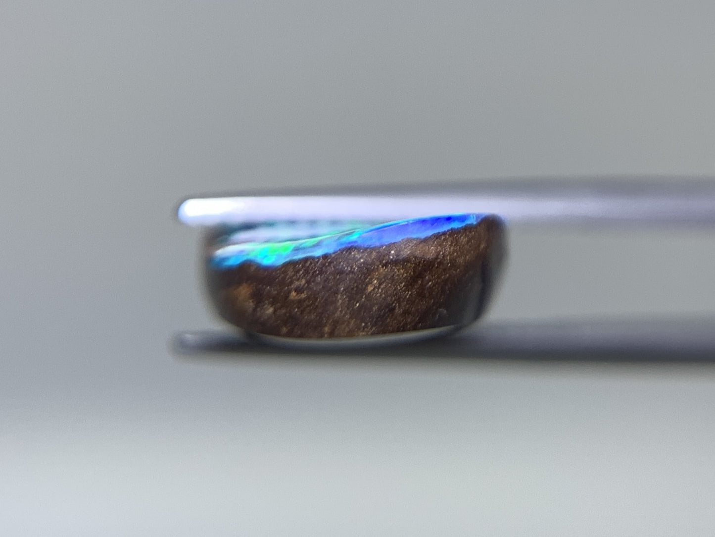ボルダーオパール 天然  11.639ct  宝石ソーティング付き  21.7㎜×11.6㎜×4.3㎜ ルース（ 裸石 ）  5899Y