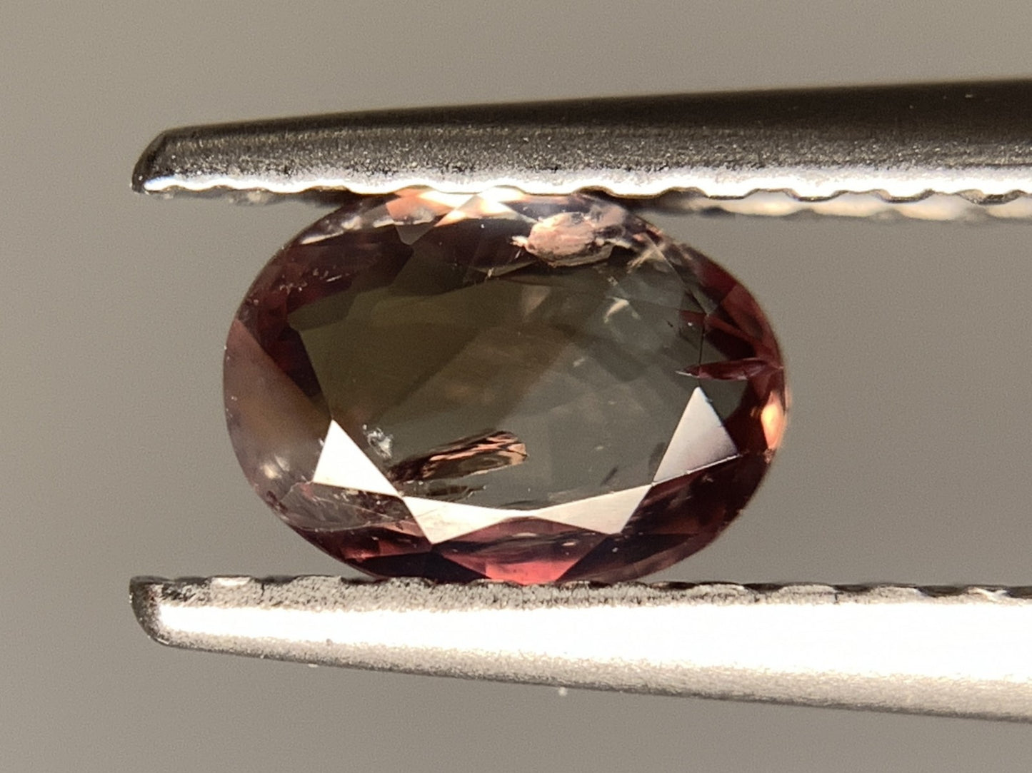 アレキサンドライト 0.485ct 中央宝石ソーティング付き 5.57㎜×4.19㎜×2.38㎜ 天然 ルース（ 裸石 ） 4900Y