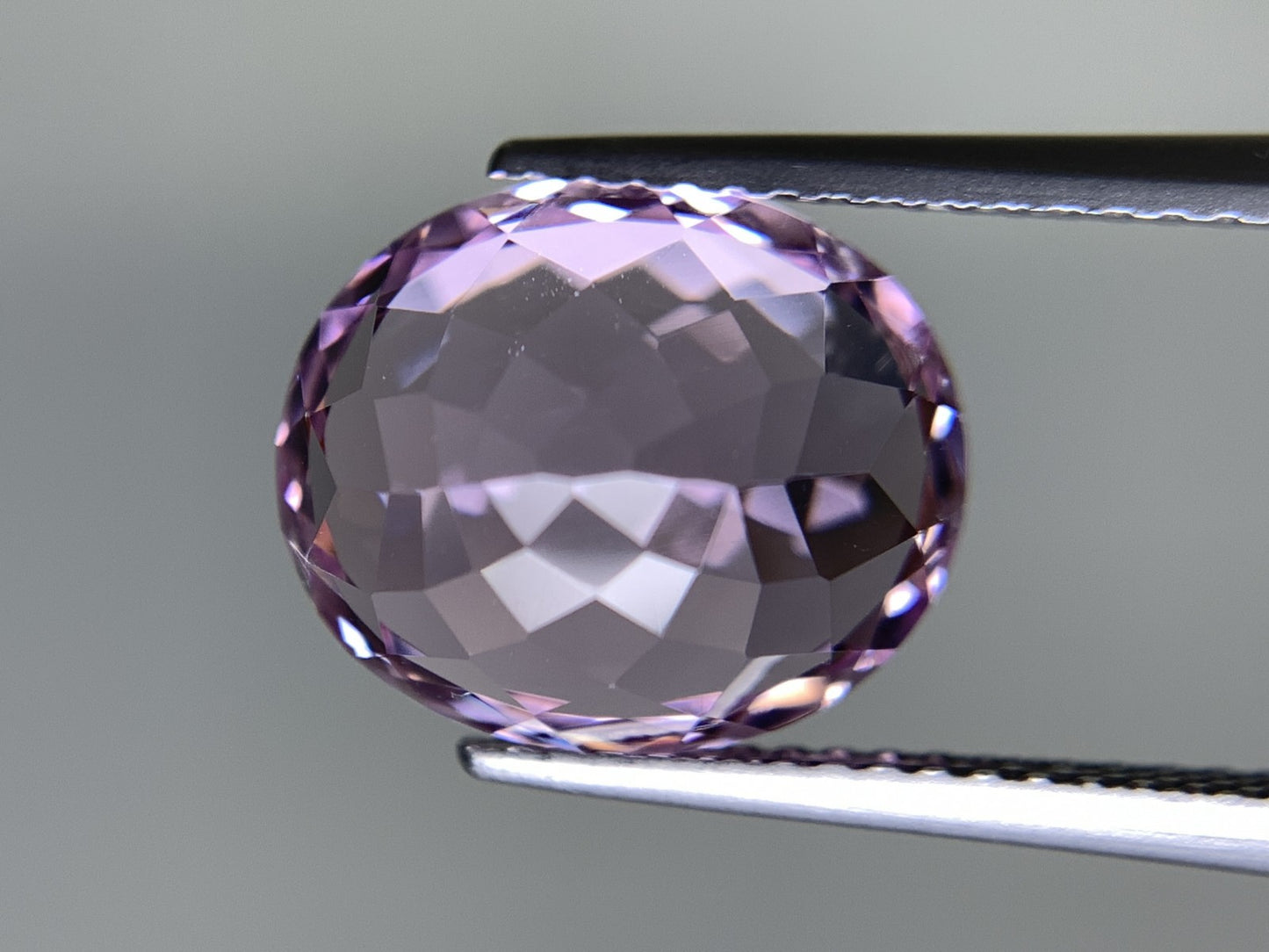 クンツァイト 天然 6.348ct 宝石ソーティング付き 11.8㎜×10.0㎜×7.2㎜ ルース（ 裸石 ） 6774Y