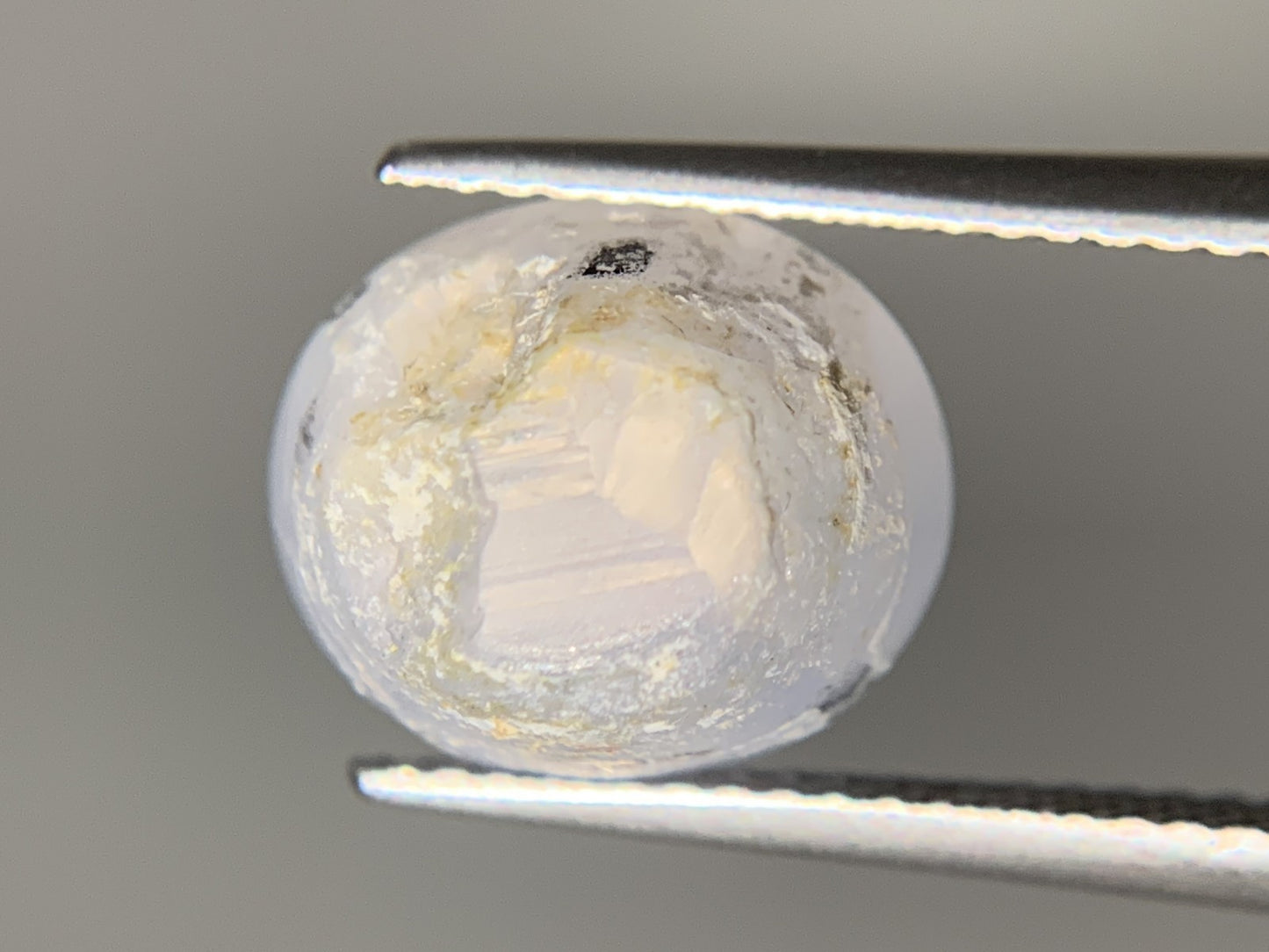 スターサファイア 天然 8.126ct 宝石ソーティング付き 11.2㎜×9.7㎜×7.2㎜ ルース（ 裸石 ） 7752Y