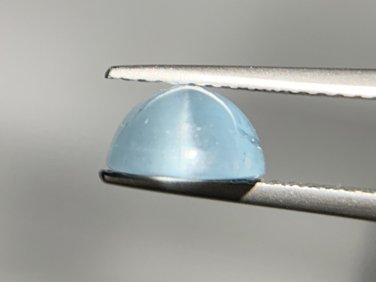 アクアマリンキャッツアイ 2.746ct  宝石ソーティング付き  10.1㎜×8.0㎜×4.7㎜  ルース（ 裸石 ） 1880Y
