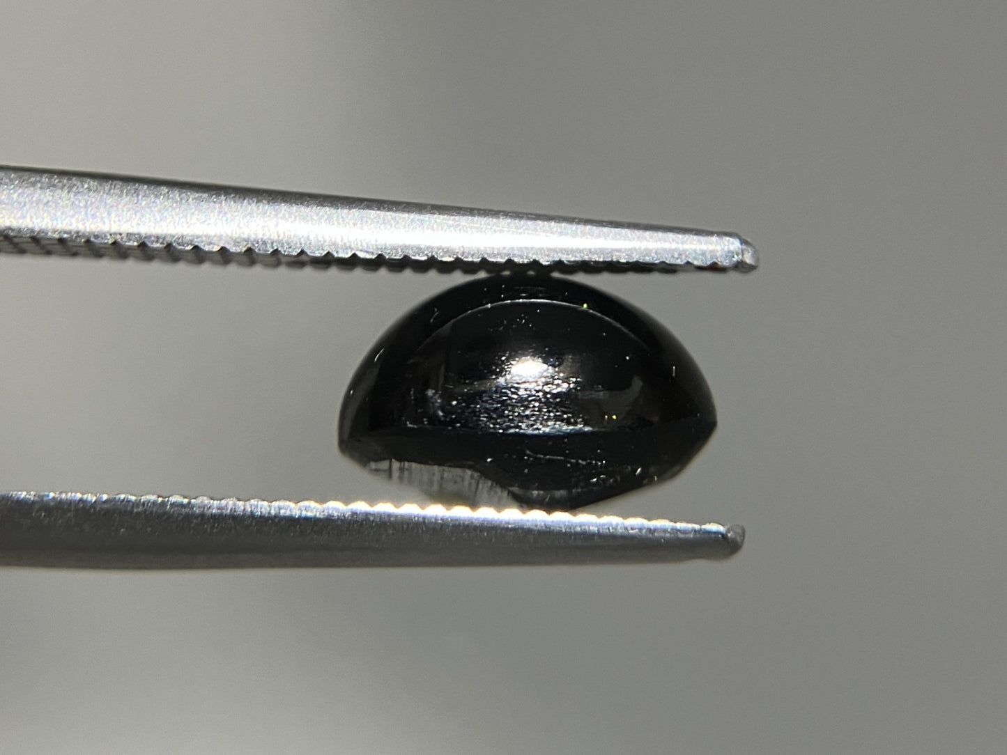 トルマリンキャッツアイ 天然 3.080ct 宝石ソーティング付き 9.0㎜×6.9㎜×5.6㎜ ルース（ 裸石 ） 7008YY